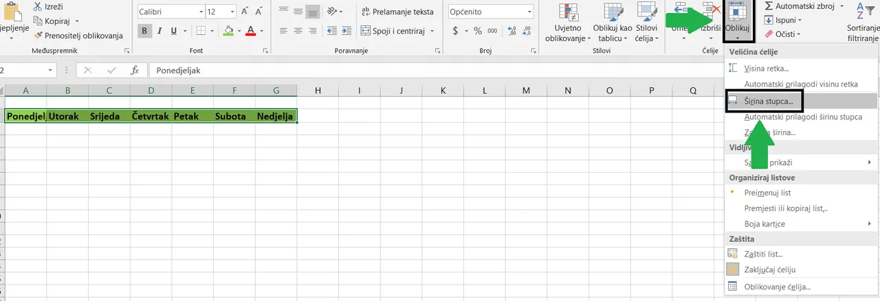 MS Excel tečaj