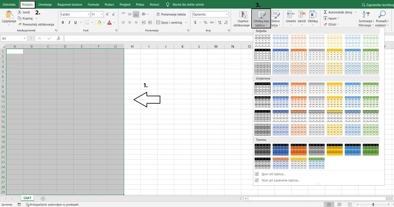 MS Excel