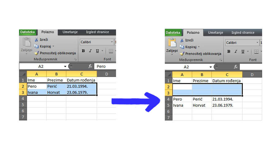 excel tečaj